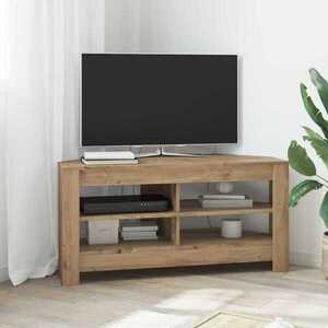 Imagine vidaXL DulapdecolțpentruTV 102 x 40, 5 x 45 cm Stejar Artizanal