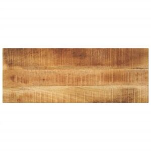 Imagine vidaXL Blat masă, 90x40x2, 5 cm, dreptunghiular, lemn masiv mango brut