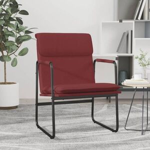 Imagine vidaXL Scaun de relaxare, roșu vin, 55x64x80 cm, piele artificială