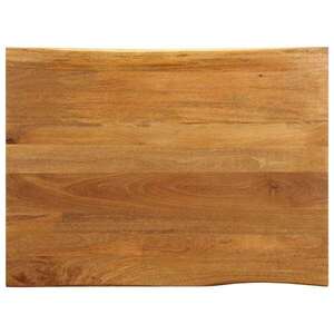 Imagine vidaXL Blat masă cu margini, 110x80x2, 5 cm, lemn masiv mango