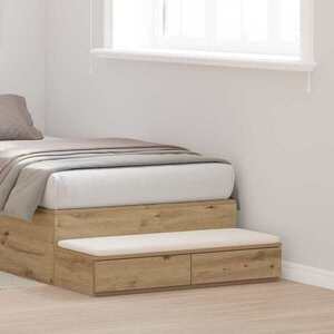 Imagine vidaXL Sertare pentru pat Stejar Artizanal 80 x 36, 5 x 16, 5 cm