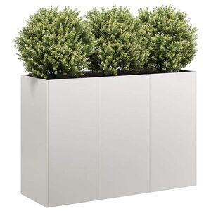 Imagine vidaXL Jardinieră 120x40x80 cm oțel inoxidabil