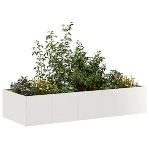 Imagine vidaXL Jardinieră 200x80x40 cm oțel inoxidabil