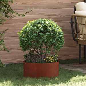 Imagine vidaXL Inele pentru vaze 5 buc. Ruginit 40 x 40 x 20 cm