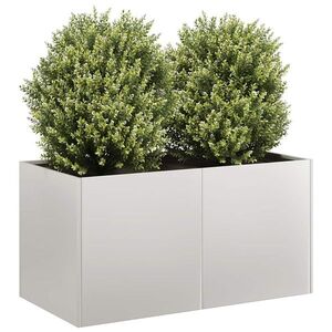 Imagine vidaXL Jardinieră 80x40x40 cm oțel inoxidabil