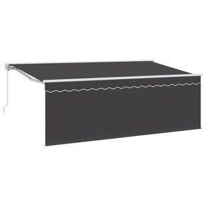 Imagine vidaXL Copertină retractabilă Antracit 400 x 200 cm