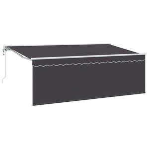 Imagine vidaXL Copertină retractabilă Antracit 400 x 200 cm