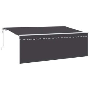 Imagine vidaXL Copertină retractabilă Antracit 400 x 200 cm