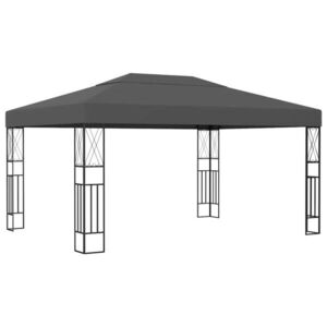 Imagine vidaXL Pavilion, antracit, 3 x 4 m, material textil