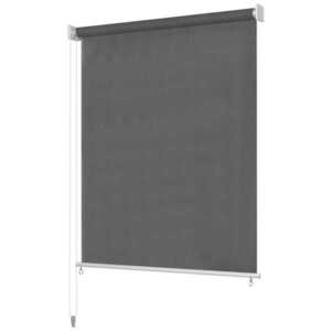 Imagine vidaXL Jaluzea tip rulou de exterior 145 (l) x 140 (î) cm, antracit