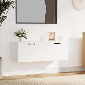 Imagine vidaXL Dulap de perete, alb, 100x36, 5x35 cm, lemn prelucrat