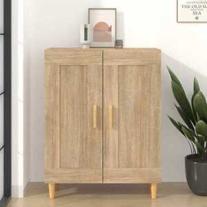 Imagine vidaXL Dulap, stejar sonoma, 69, 5x34x90 cm, lemn compozit