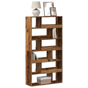 Imagine vidaXL Bibliotecă, lemn vechi, 100x33x187, 5 cm, lemn prelucrat