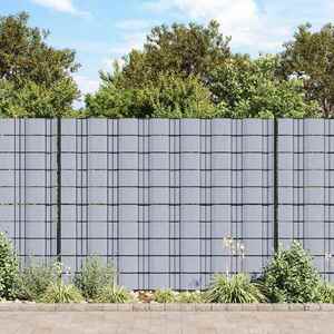 Imagine vidaXL Bandă de intimitate PVC 70x0, 19 m Gri deschis