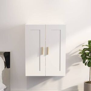 Imagine vidaXL Dulap de perete, alb, 69, 5x32, 5x90 cm, lemn prelucrat