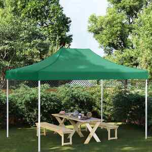 Imagine vidaXL Acoperiș pentru cort de petrecere, verde, 4, 5 x 3 m, 270 g/m²