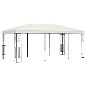 Imagine vidaXL Pavilion, crem, 3 x 6 m, material textil