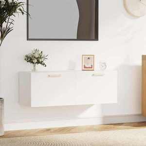 Imagine vidaXL Dulap de perete, alb, 100x36, 5x35 cm, lemn prelucrat