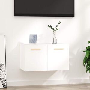 Imagine vidaXL Dulap de perete, alb, 60x36, 5x35 cm, lemn prelucrat