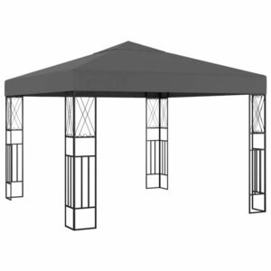 Imagine vidaXL Pavilion, antracit, 3 x 3, material textil
