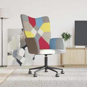 Imagine vidaXL Scaun de relaxare, textil, petice