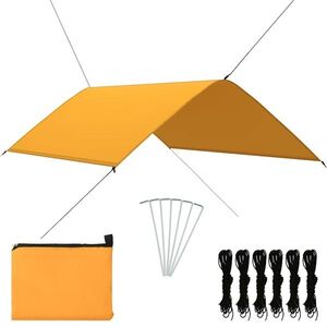 Imagine vidaXL Prelată de exterior, galben, 3x2 m