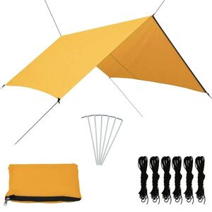 Imagine vidaXL Prelată de exterior, galben, 3 x 2, 85 m