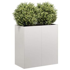 Imagine vidaXL Jardinieră 80x40x80 cm oțel inoxidabil