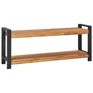 Imagine vidaXL Bancă, 120 cm, lemn masiv de tec