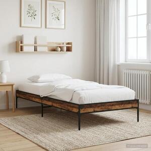 Imagine vidaXL Cadru de pat Lemn vechi 80 x 200 cm Lemn prelucrat