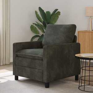 Imagine vidaXL Canapea Antracit 76 x 81 x 87, 5 cm Poliester
