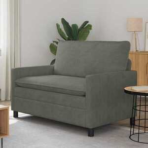 Imagine vidaXL Canapea Gri deschis 126 x 81 x 87, 5 cm Țesătură