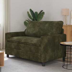 Imagine vidaXL Canapea Verde 126 x 81 x 87, 5 cm Poliester
