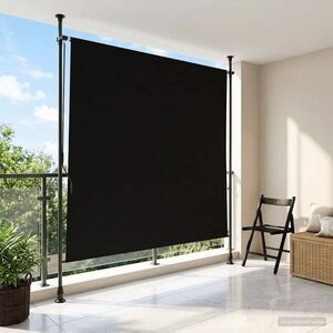 Imagine vidaXL Jaluzea Rulou de Exterior Negru 150 x 270 cm