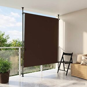 Imagine vidaXL Jaluzea Rulou de Exterior Maro 100 x 270 cm