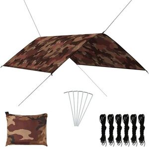 Imagine vidaXL Prelată de exterior, camuflaj, 3x2 m