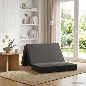 Imagine vidaXL Canapea Pat Pliabilă 80 x 67 x 45 cm Gri închis