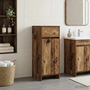 Imagine vidaXL Dulap de Baie Lemn vechi 35 x 36, 5 x 85 cm Lemn prelucrat