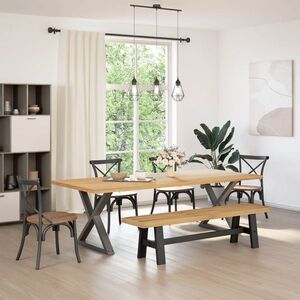 Imagine vidaXL Bancă de Dining NOAIN 160 x 41 x 45 cm Lemn masiv de pin