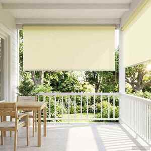 Imagine vidaXL Rulou exterior protecție UV Crem 100 x 230 cm (L x H) Poliester