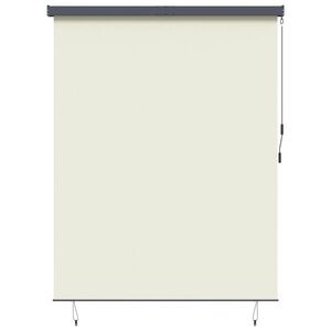 Imagine vidaXL Rulou textil Crem 220 x 250 cm Țesătură și Aluminiu