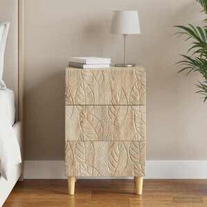 Imagine vidaXL Noptieră Stejar Sonoma 43 x 39, 5 x 66, 5 cm Lemn prelucrat