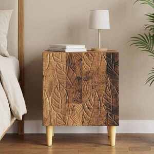 Imagine vidaXL Noptieră Lemn vechi 43 x 34, 5 x 50 cm Lemn prelucrat