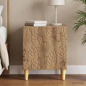 Imagine vidaXL Noptieră Stejar Artizanal 43 x 34, 5 x 50 cm Lemn prelucrat