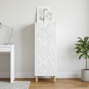 Imagine vidaXL Bufet Alb 33 x 34, 5 x 90 cm Lemn prelucrat