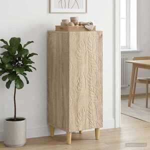 Imagine vidaXL Bufet Stejar Sonoma 33 x 34, 5 x 90 cm Lemn prelucrat