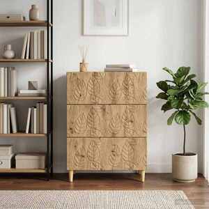 Imagine vidaXL Dulap cu sertare 66 x 34, 5 x 90 cm Lemn prelucrat