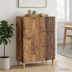 Imagine vidaXL Bufet Lemn vechi 66 x 34, 5 x 90 cm Lemn prelucrat