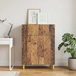 Imagine vidaXL Bufet Lemn vechi 66 x 34, 5 x 90 cm Lemn prelucrat