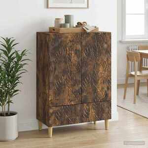 Imagine vidaXL Bufet Stejar fumuriu 66 x 34, 5 x 95 cm Lemn prelucrat